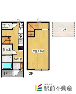 ナナザスタイル長浜【B5号室】の間取り