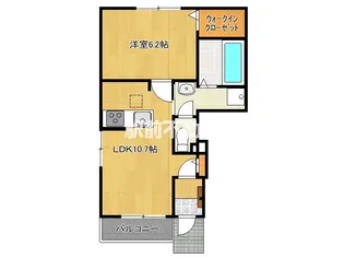 Alivio・casaⅠ【1階】の間取り