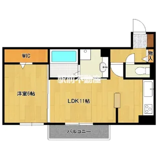 フルーレ弥四郎【2階】の間取り