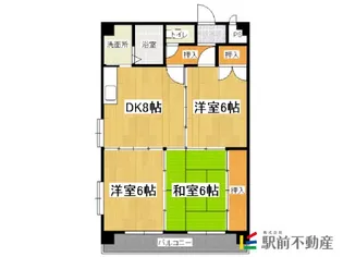 シャルムOK【703号室】の間取り