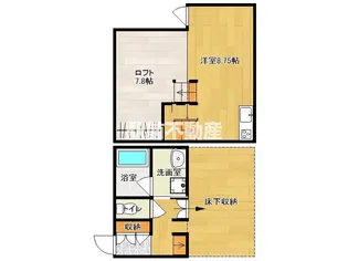 Shining Villa B【103号室】の間取り