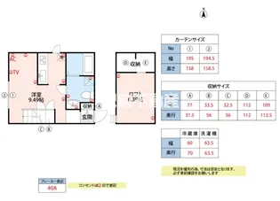 PRIMA久留米【103号室】の間取り