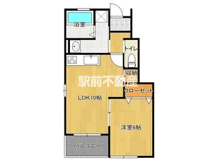 Collet Ⅱ【101号室】の間取り