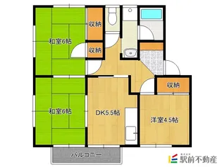 サンライズハイツ【201号室】の間取り