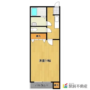 松福園五番館【105号室】の間取り