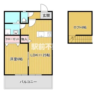 style立花【205号室】の間取り