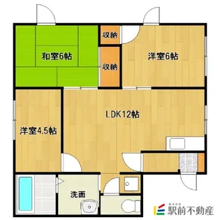 ベルヴェデーレ・ハイツB棟【102号室】の間取り