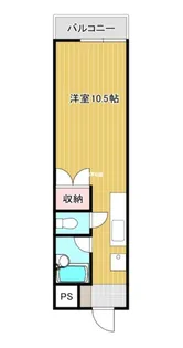 メゾン小浜【302号室】の間取り