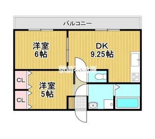 アンビシャス【302号室】の間取り