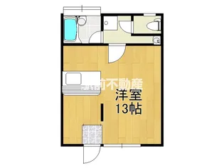 大川中央ビル【206号室】の間取り