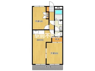 グローリアスハイム銀杏【302号室】の間取り