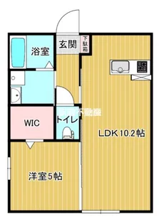 Dream One【202号室】の間取り