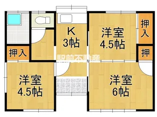 福岡県八女市納楚【一戸建】の間取り