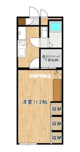 レオパレス有明【2F号室】の間取り