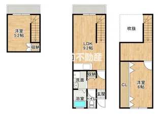 シークエンス鳥塚Ⅰ【104号室】の間取り