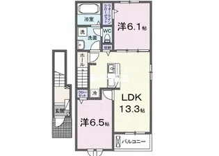 アレルヤ【205号室】の間取り