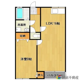 ファミール希【106号室】の間取り