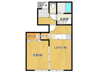 Passo Avanti【102号室】の間取り