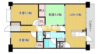 コアマンション浄真町弐番館【203号室】の間取り