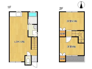 ハイデンスグリーン6【605号室】の間取り