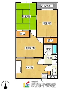 エクセレントハイツ【703号室】の間取り