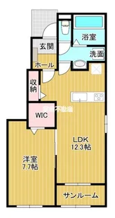 パルク・エリナス920【1階】の間取り