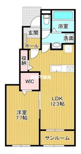 パルク・エリナス920【1階】の間取り