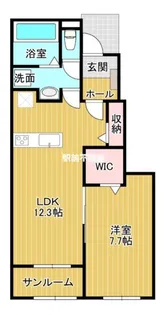 パルク・エリナス920【1階】の間取り