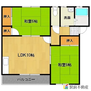 エミネント尾島【105号室】の間取り