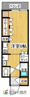 プリンセスヴァレー【305号室】の間取り