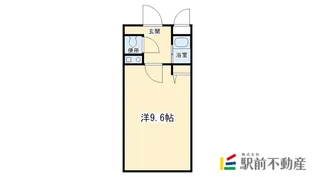 アップルハウス【402号室】の間取り