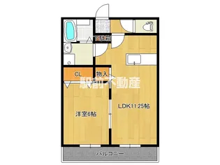 Brand Avenew【203号室】の間取り