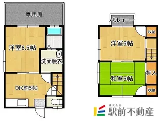 ハイツ大黒【105号室】の間取り