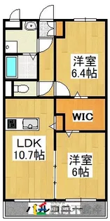 アスフェリオ【306号室】の間取り