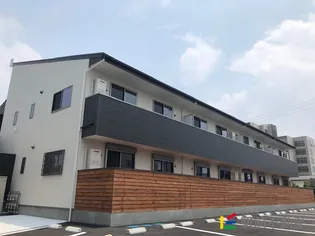 ビオス広川A棟【201号室】の外観