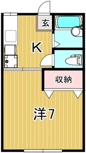 ミルキーウェイ【2階】の間取り