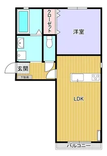 シャーメゾンキーズ【201号室】の間取り
