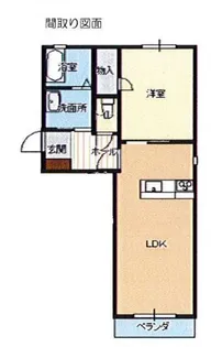 シャーメゾンキーズ【1階】の間取り