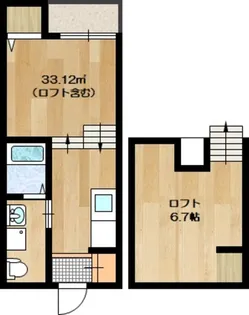 ヴィラフォンティーヌ山大前A・B【B103号室】の間取り