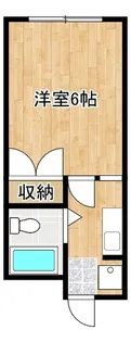 昇雲荘【1階】の間取り