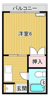 昇雲荘【1階】の間取り
