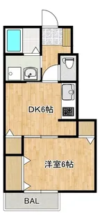 PuPu・プレジール【103号室】の間取り