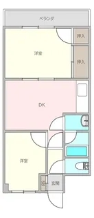 シンセリティ小串【305号室】の間取り