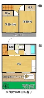 グリーンテラス【B号室】の間取り