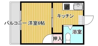 ETF恩田【103号室】の間取り