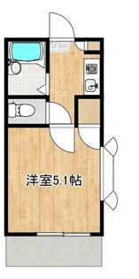パレス明治町【1階】の間取り