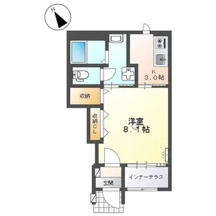 ARCOBALENO【1階】の間取り