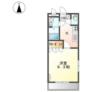 サングレイス【2階】の間取り