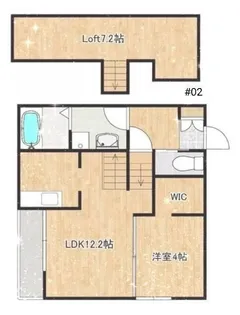 LFB APARTMENT宮島町 【1階】の間取り