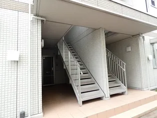 リバーパーク新天町.【202号室】の玄関